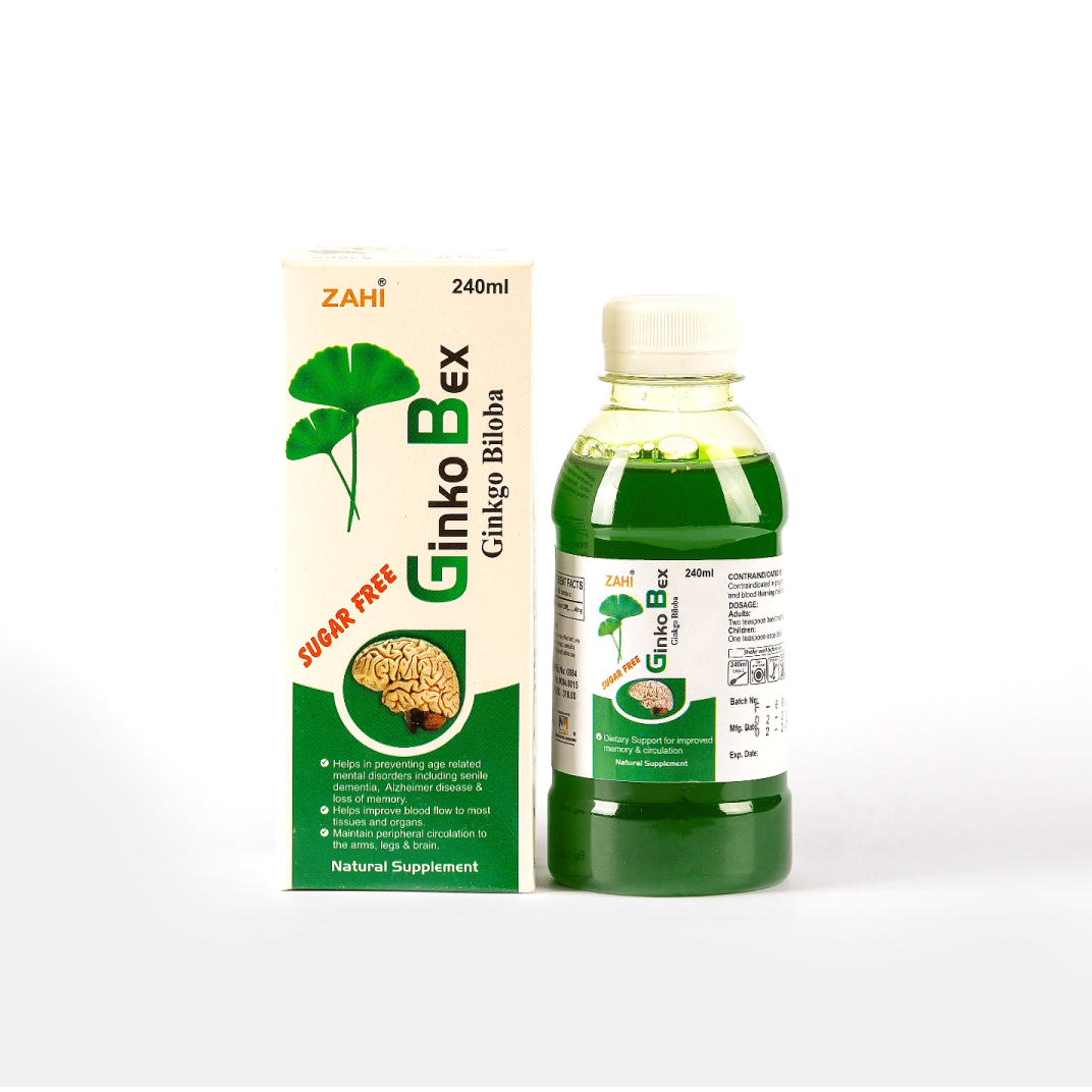 ZAHI GINKOBEX SYRUP 240 ml